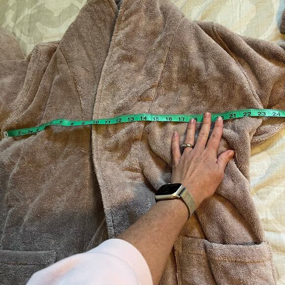 Parachute Classic Turkish Cotton Robe in Fawn Unisex Size XS - Picture 8 of 8